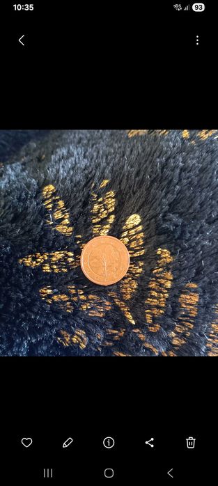 Moeda 1cêntimo valiosa