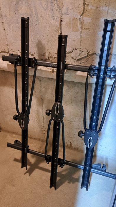 Bagazniki bazowe+3uchwyty rowerowe