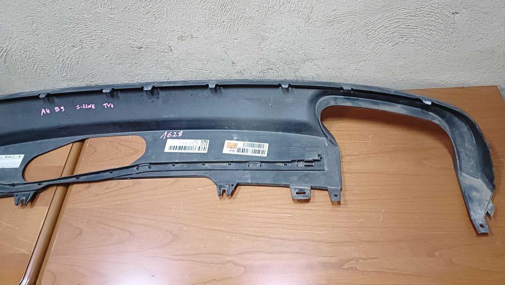 Audi A4 B9 S-line Spoiler zderzaka tył