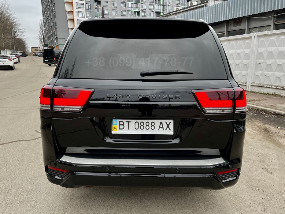 Рестайлинг TOYOTA Land Cruiser 200 LC200 в LC300 300 2022 Обвес Капот