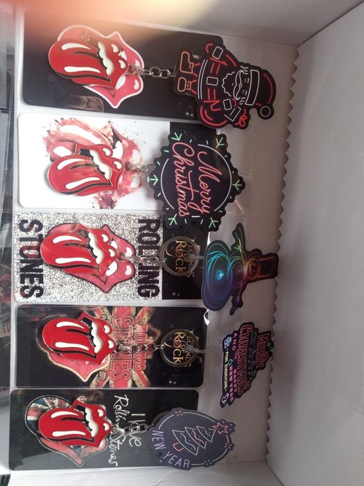 Porta chaves Rolling Stones Rock Legends Pack com Patch 6€99