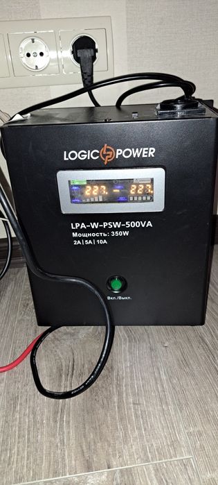 ДБЖ  LogicPower LPA-W-PSW-500VA