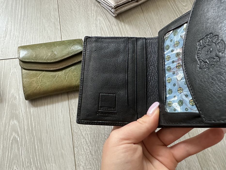 Zestaw portfeli organizer notatnik skorzane skora Wittchen elegancki
