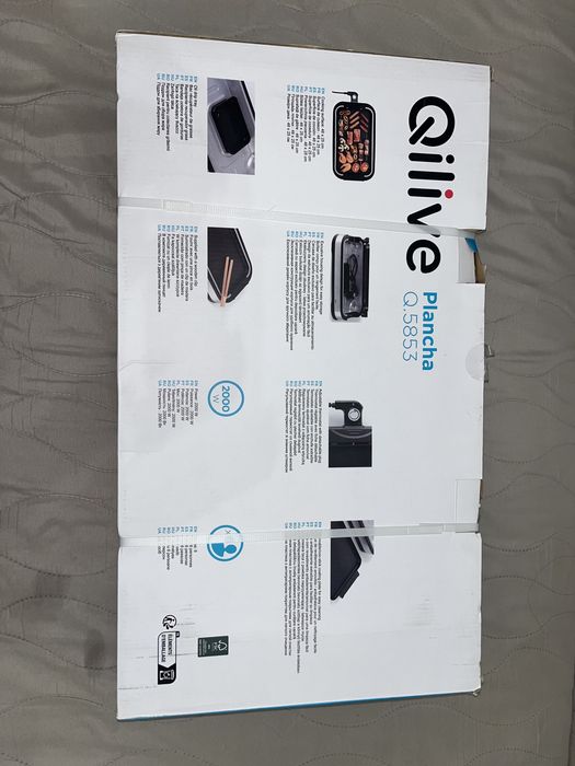 Nowy grill elektryczy nierozpakowany Qilive