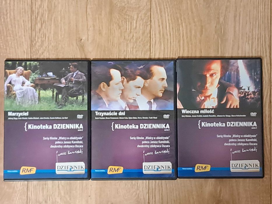 Kinoteka Dziennika Wielcy w obiektywie DVD 3 szt