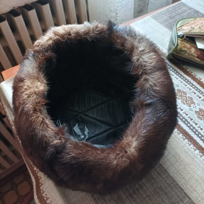 шапка из натурального меха