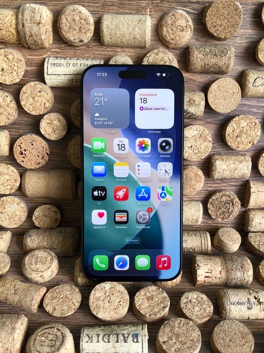 Apple iPhone 16 Pro Max 512Gb. Black Titanium. Батарея 100%, 68 циклів
