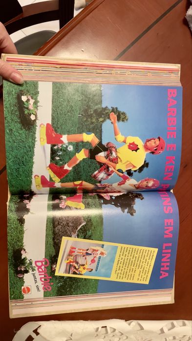 TODAS as Edições da revista Barbie da Mattel de 1995 a 2000