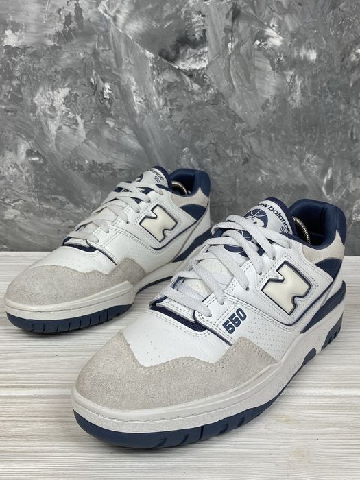 Шкіряні кросівки new balance 550 43/27.5 см