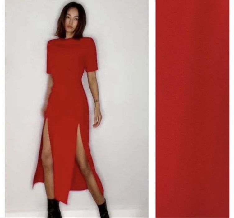 Сукня ZARA міді  з розрізами