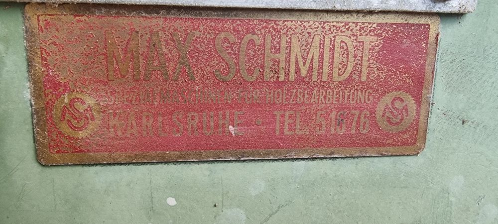 MAX SCHMIDT Maszyna do obróbki drewna