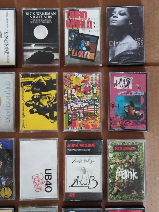 Várias Cassetes Antigas Internacionais #C04L01