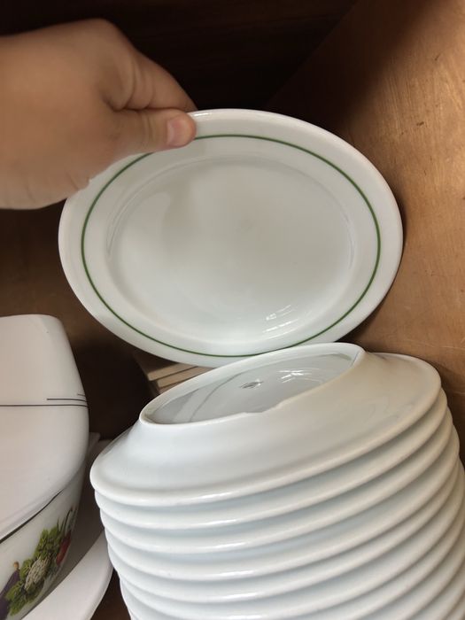 Pratos para entrada de restaurante