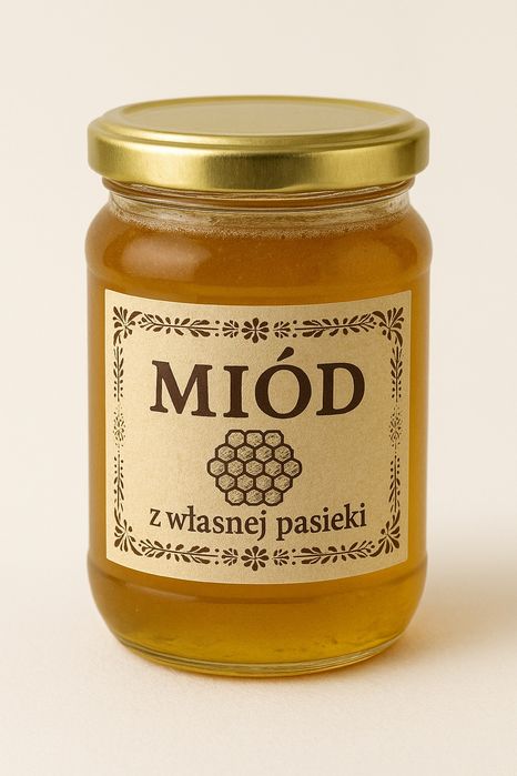 Miód z własnej pasieki – naturalny, pyszny, 45 zł/słoik