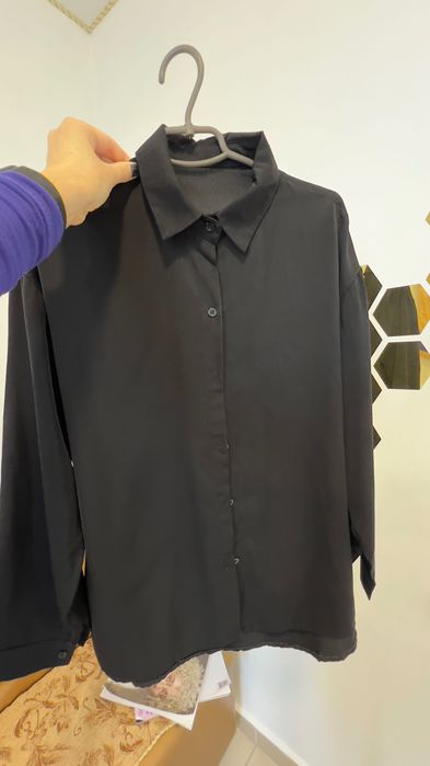 Сорочка чорна сучасна