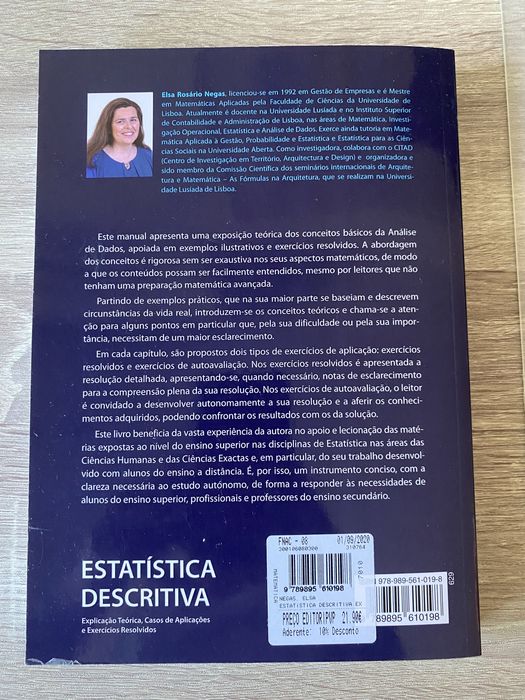 Livro de estatistica descritiva