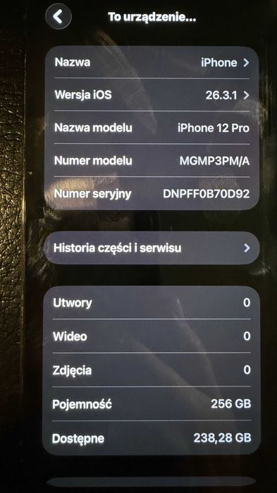 Iphone 12 Pro 256 GB idealny z oryginalnym silikonowym etui apple