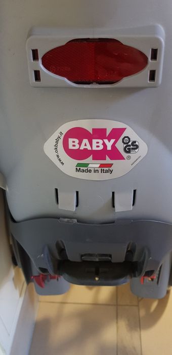Fotelik rowerowy ok baby made in italy