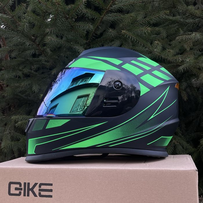 + Подарунок! Мото шолом, мотошлем интеграл