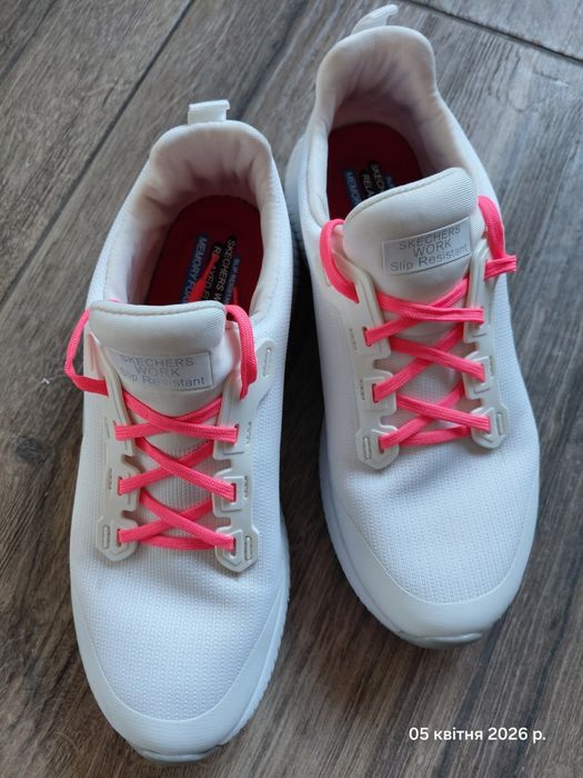 Жіночі кросівки Skechers Trainer Squad SR White