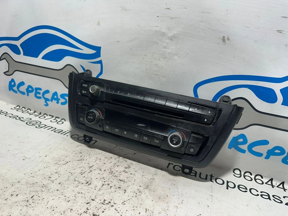 Display Sofagem Comando Radio Climatronic BMW Serie 3 F30 Sedan Carro