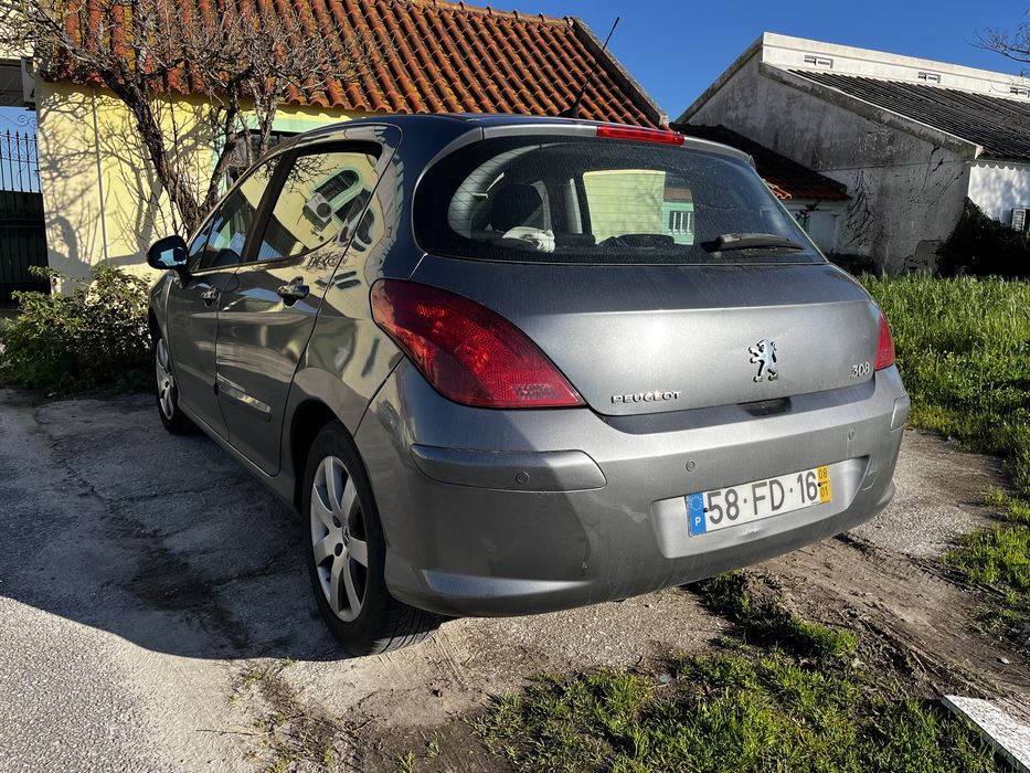 Peugeot 308 HDI 1.6 ano 2008 TROCO POR MOTA
