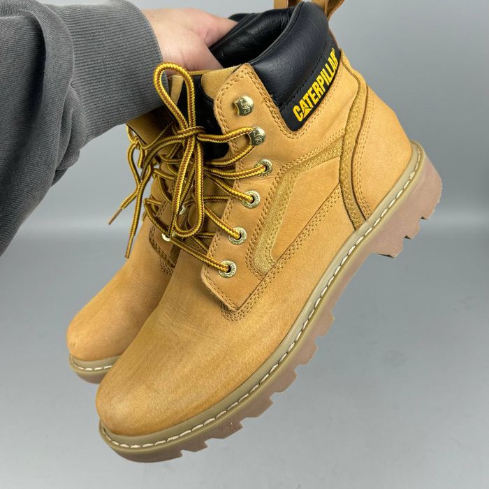 Ботинки CATerpillar Boots cat кет ботинки кетерпиллар черевики шкіряні