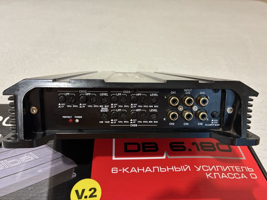 Ural 6.180 decibel шестиканальный усилитель