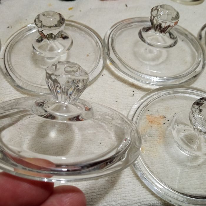 Крышки стеклянные новые