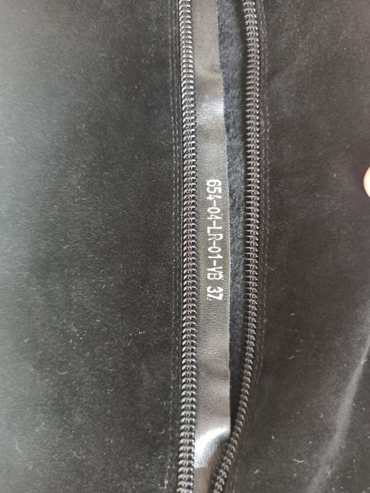 Kozaki za kolano zamszowe rozmiar 37