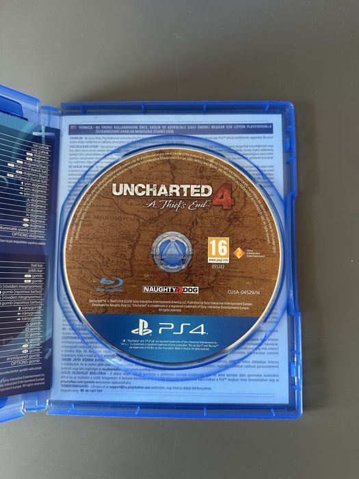 Gra Uncharted 4 PS4 Kres Zlodzieja