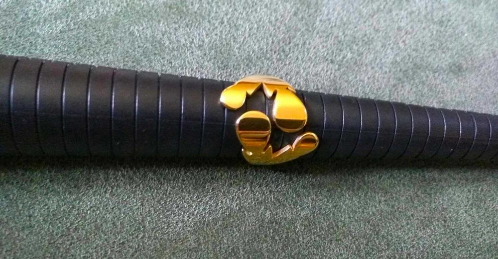 Anel Aço Dourado Abraço NOVO - Saldo