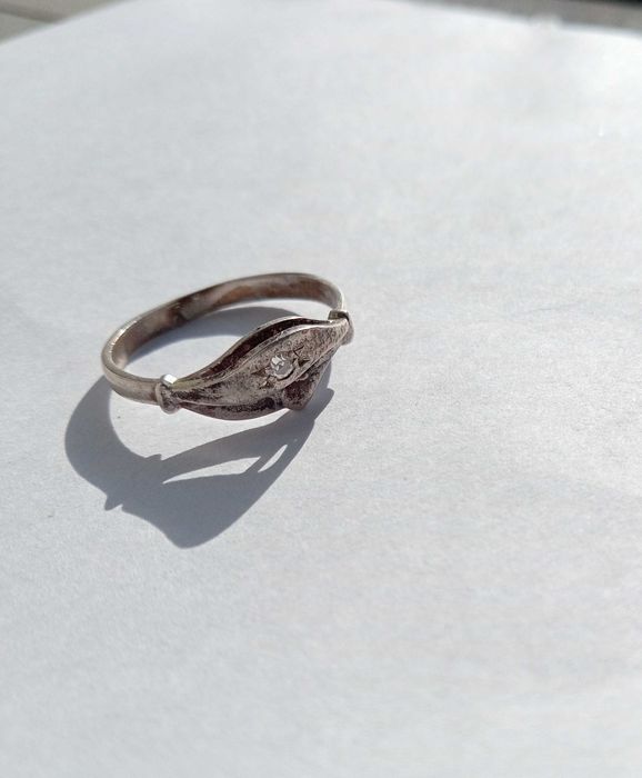 Колечко кольцо вінтажне Срібло 925 проба. Зірочка. СССР