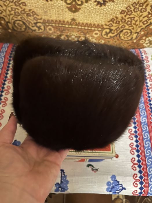 Шапка зимова норкова , р. 58-60, нова