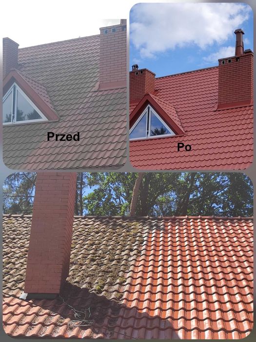 Mycie kostki brukowej, elewacji, dachu Góra Kalwaria, Kołbiel Mazowieckie