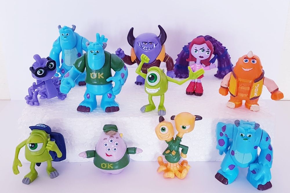 12 pcs Monstros e Companhia (Portes Incluidos)