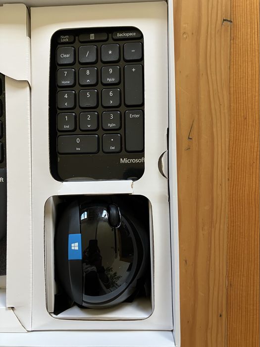 Teclado + rato ergonómico Sculpt Microsoft novos