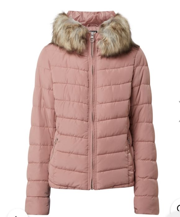 Kurtka zimowa Only S różowa Alaska