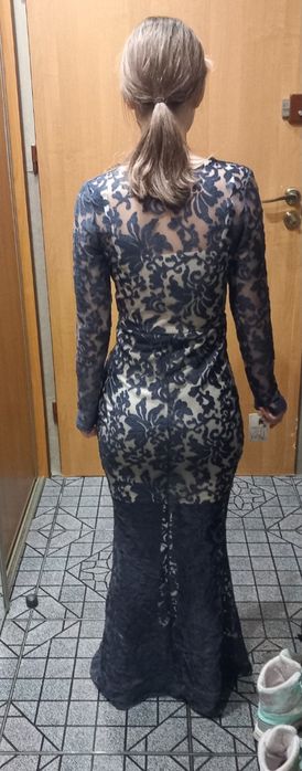 Elegancka sukienka koronkowa w roz XXS/32.Nowa.