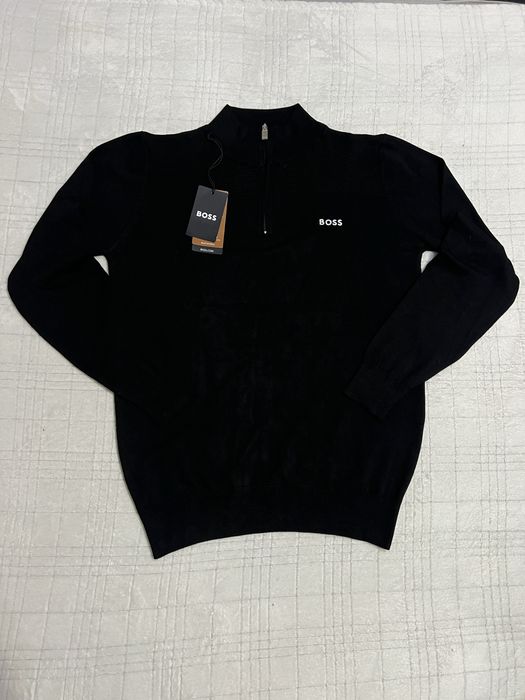 Sweter Boss Czarny męski XL XXL