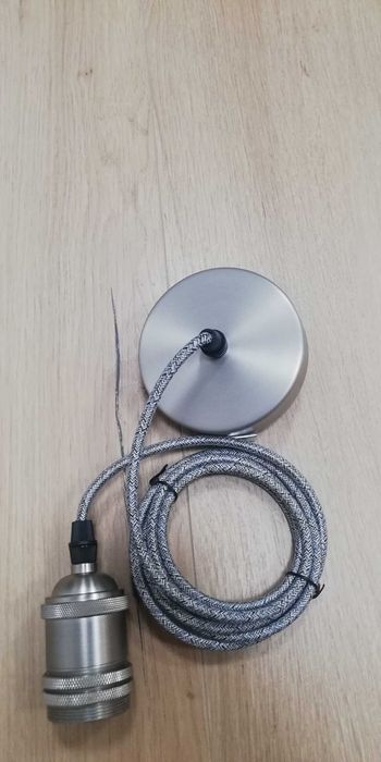 Paulmann lampa wisząca wahadło szary nikiel
