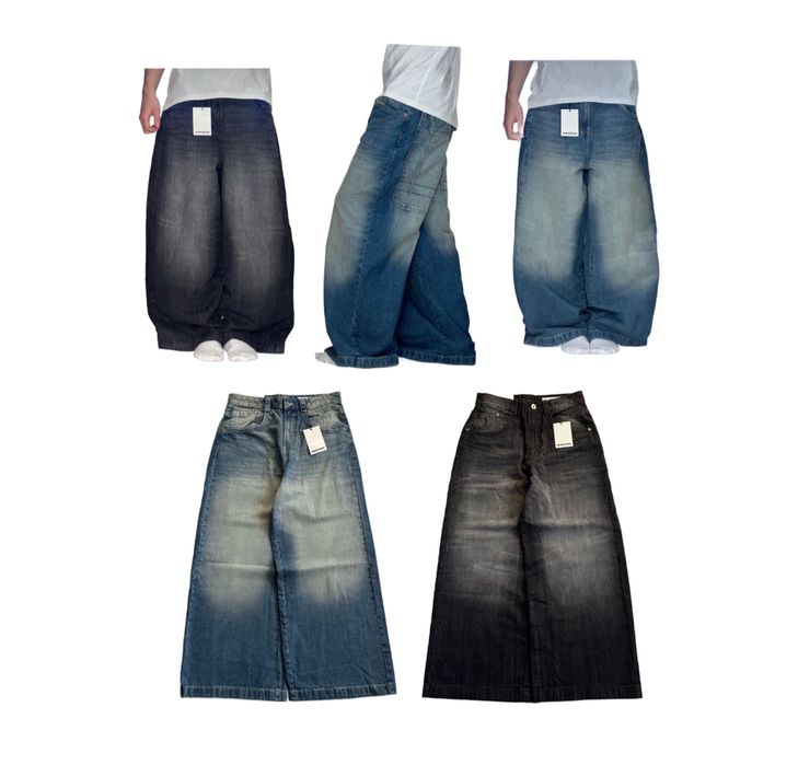 Bershka Mega Baggy Skater Jeans Jnco джинси бершка мега беггі скейтер