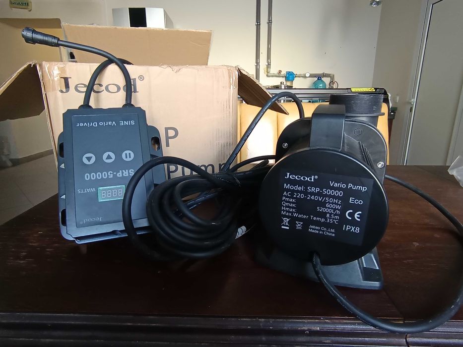 Насос для ставка(УЗВ) Jebao SRP-50000 із рег частот 52000 л/год 600Вт