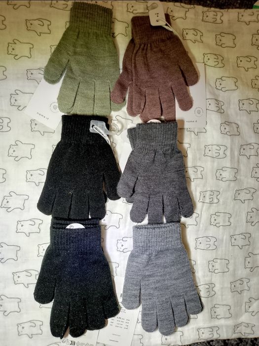 Рукавички дитячі Name it 1-3 роки 5-7 років 7-9 років 9-12 років