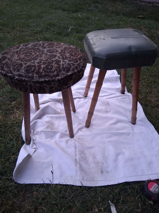 Stołki patyczak prl