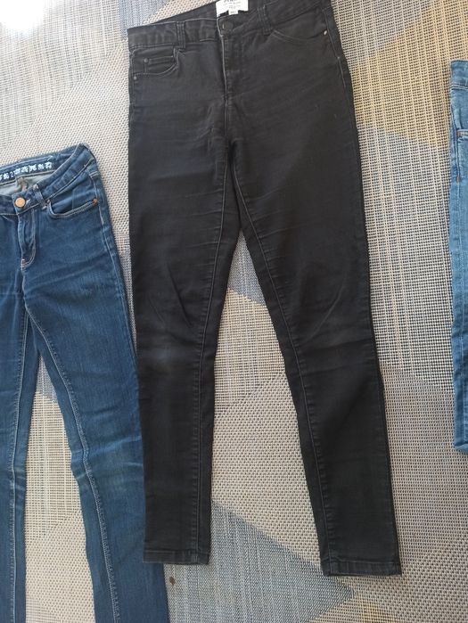 Spodnie jeansowe skinny 36