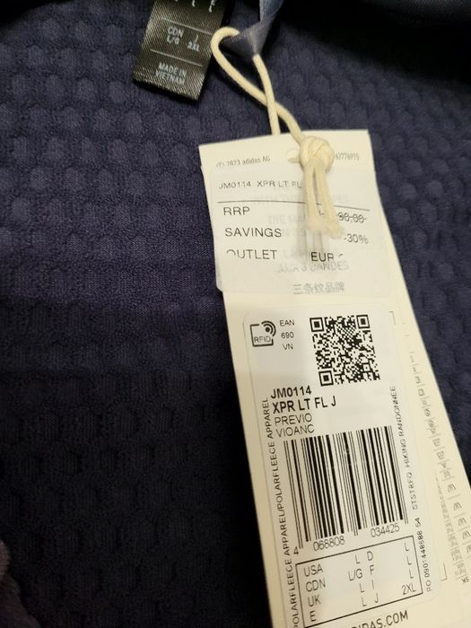 Кофта зіпка Adidas TERREX XPR LT ClimaWarm нова оригінал