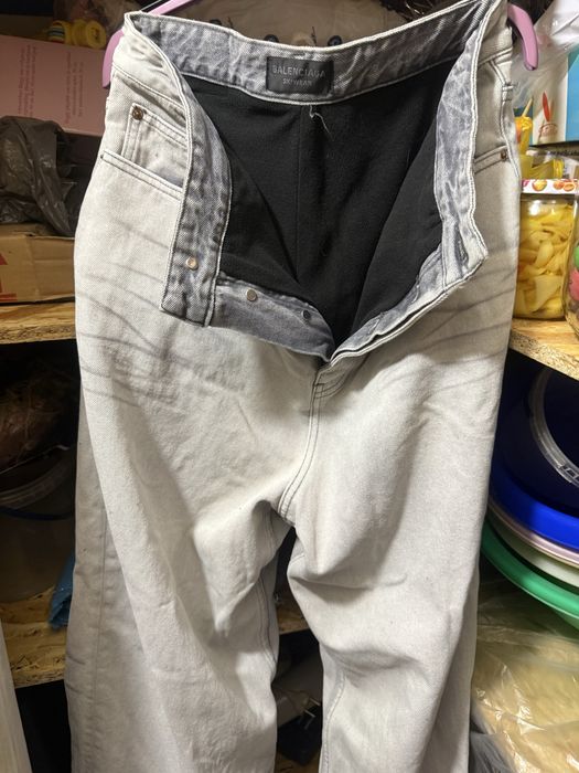 Balenciaga ski wear jeans