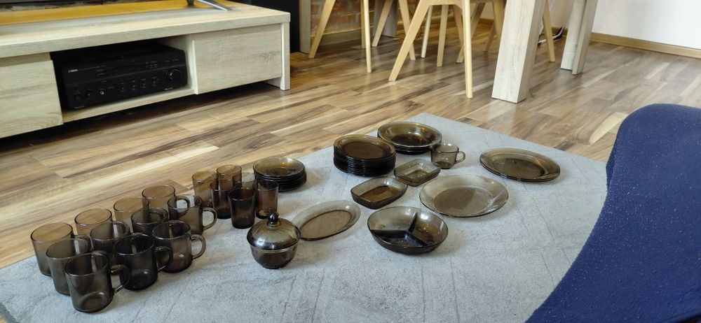 Zestaw porcelana Duralex 48 elementów, jak ikea jysk