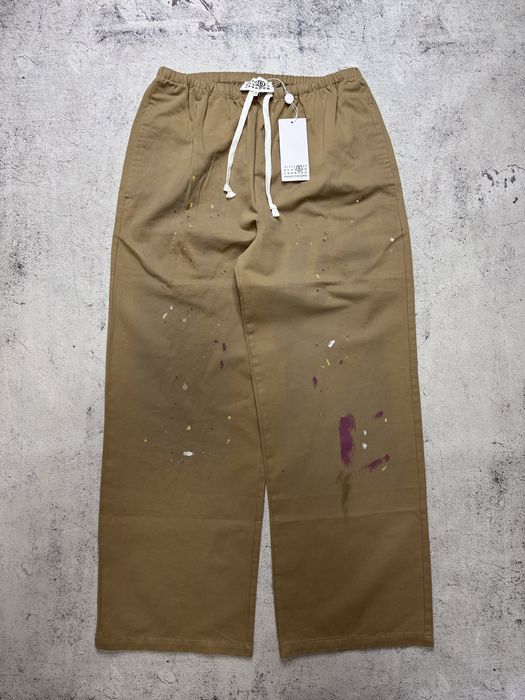Штани MM6 Maison Margiela Relaxed Sand Beige Pants S,M,L,XL